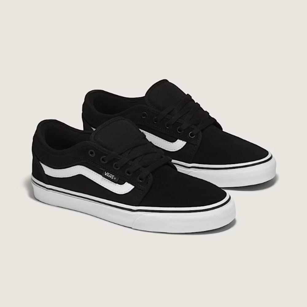 Vans Black and White Sneakers